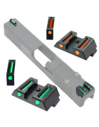 Miras de Fibra Optica para Glock