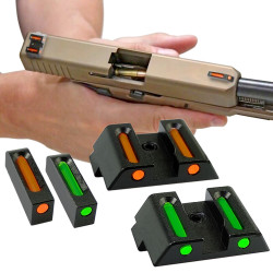 Miras de Fibra Optica para Glock