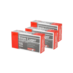 3 cajas Aguila 9mm